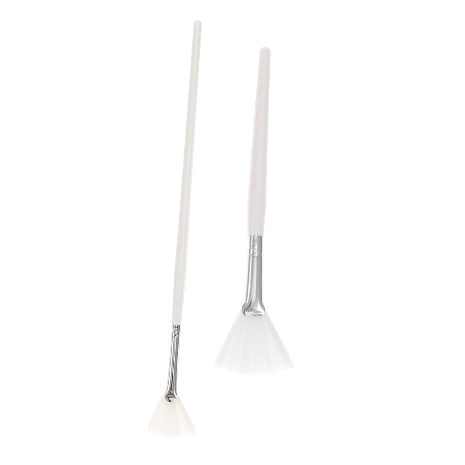 2Pcs Beauty Facial Beauty Salon Mask Brush Application Brush Beauty Kit Facial Applicator Brush Facial Brush Facial Tool Face Mask Brush Nylon