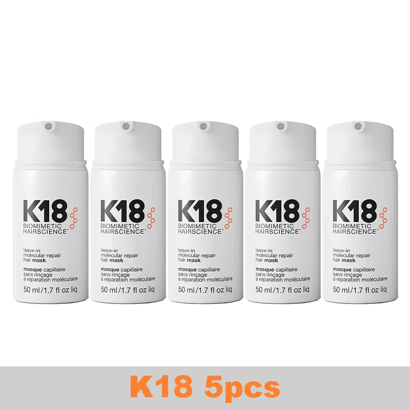 K18 Leave-In Molecular Repair Hair Mask – 4-Minute Treatment to Reverse Damage, Restore Strength & Shine