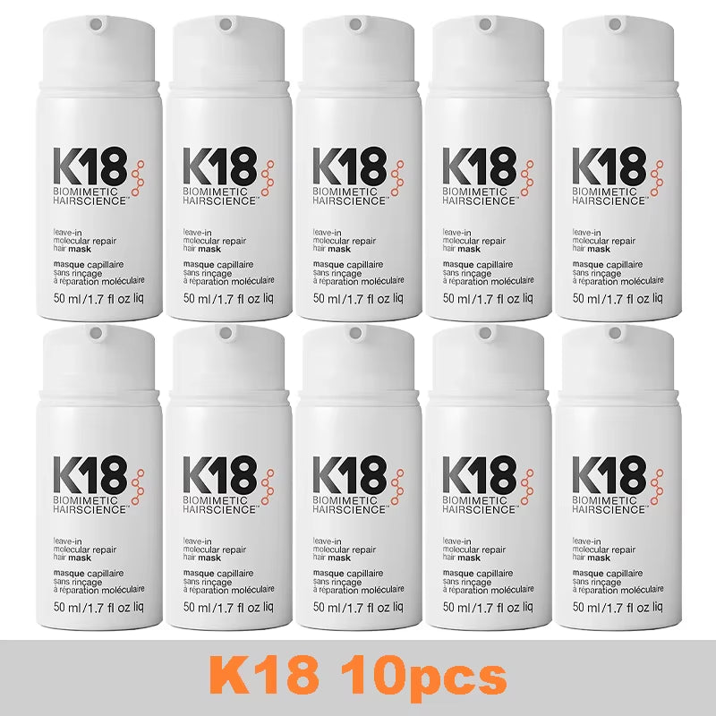 K18 Leave-In Molecular Repair Hair Mask – 4-Minute Treatment to Reverse Damage, Restore Strength & Shine