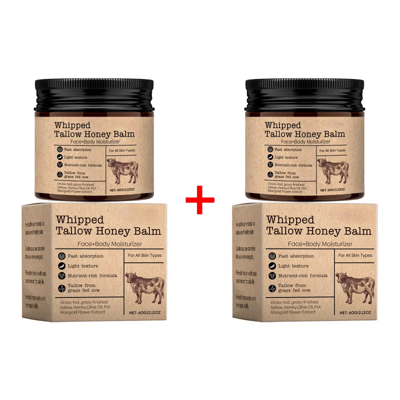 GlowMelt™ Whipped Tallow & Honey Skin Renewal Balm
